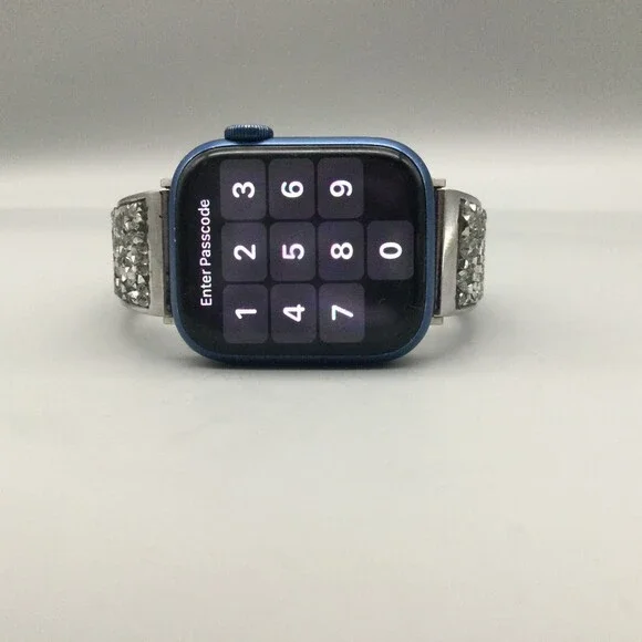 APPLE WATCH SERIES 7 Blue 41mm UNTESTED LOCKED PARTS ONLY